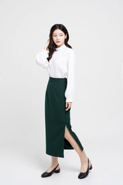 Tucked Long Skirt