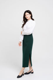 Tucked Long Skirt