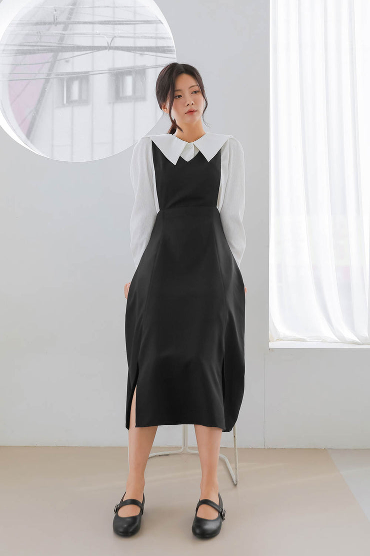 Midi Overall Dress