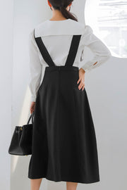 Midi Overall Dress