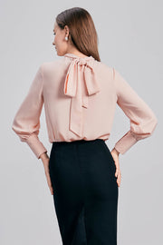 Back Ribbon Blouse