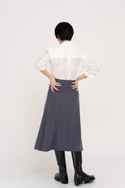 Box-pleated Midi