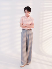 Wide Slacks Grey