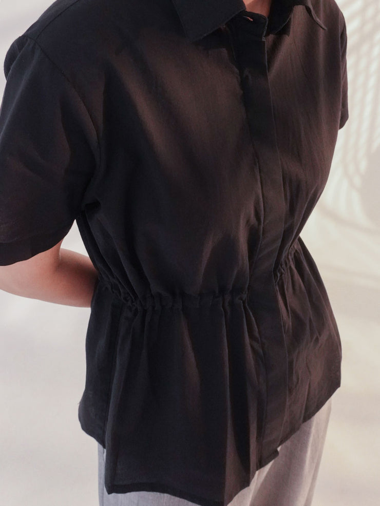 Waist String Blouse