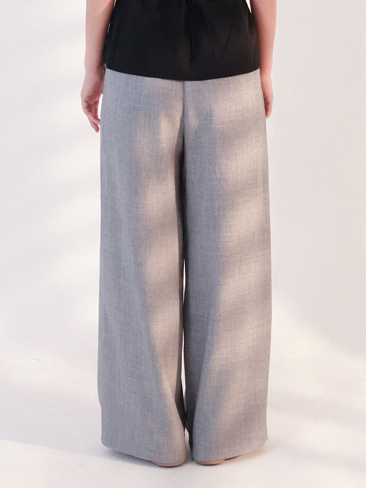 Wide Slacks Grey