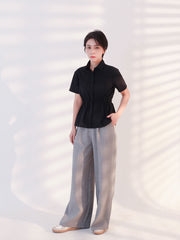 Wide Slacks Grey