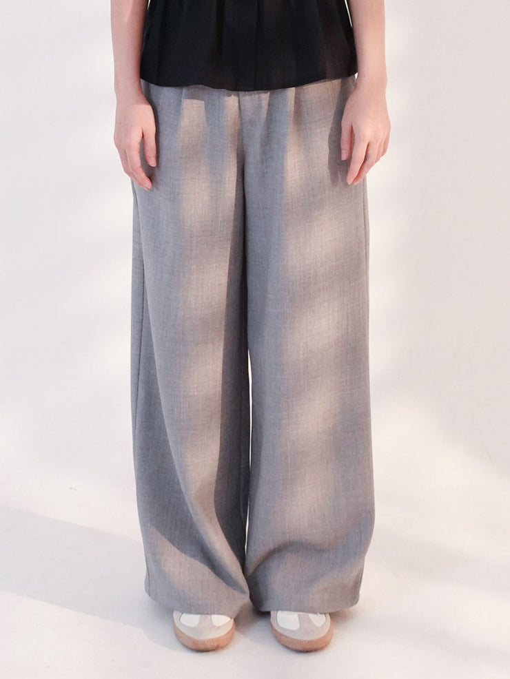 Wide Slacks Grey