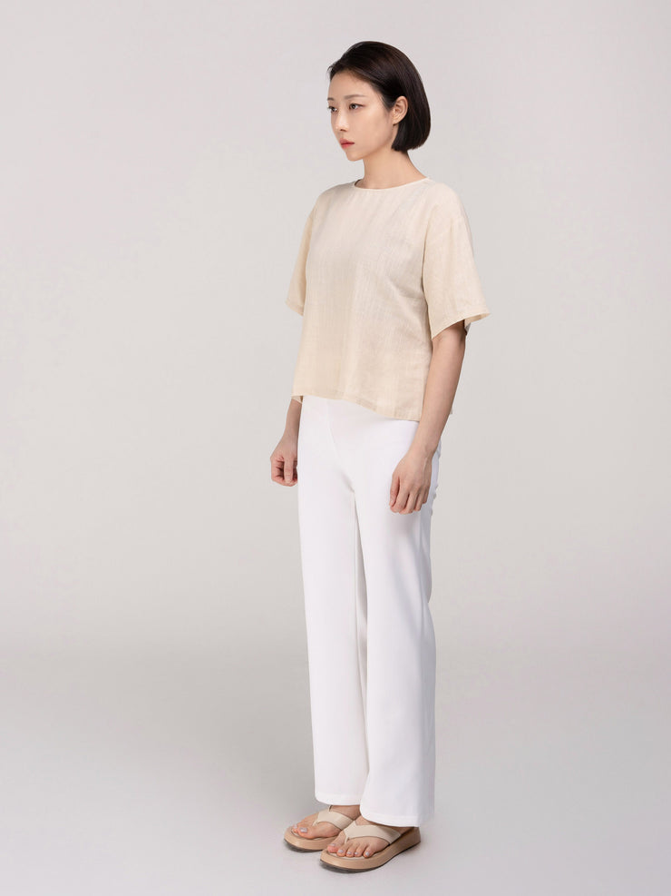 Linen T-shirt