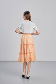 Ribbon Skirt - Yellow