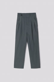 Tucked Straight Trousers