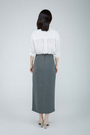 Tucked Long Skirt