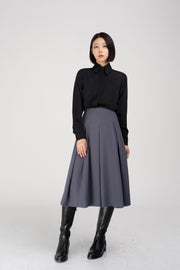 Box-pleated Midi