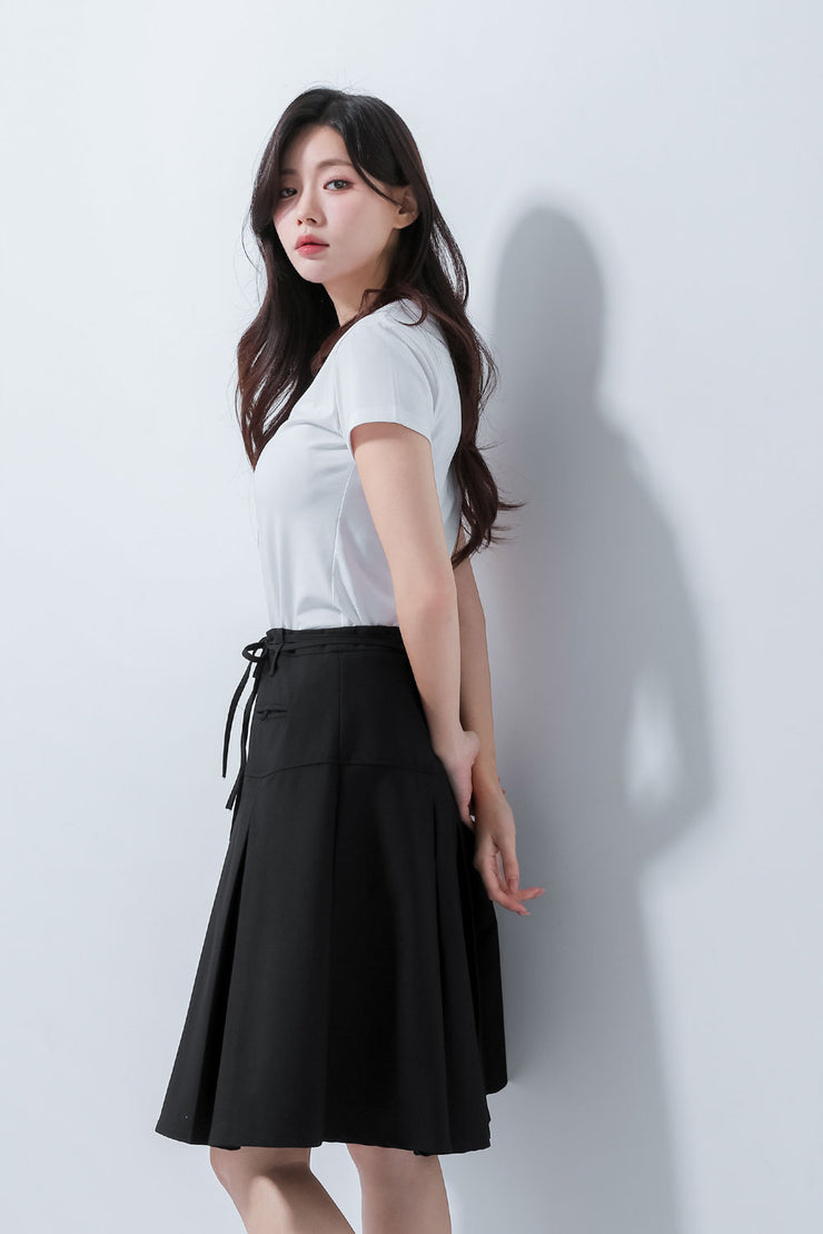 String Midi Skirt