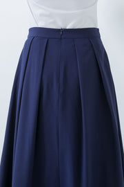 Pleated Long Skirt