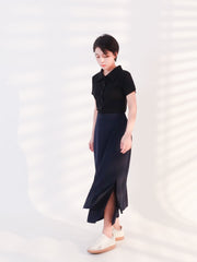 Two Layered Skirt Navy