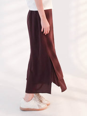 Two Layered Skirt Brown