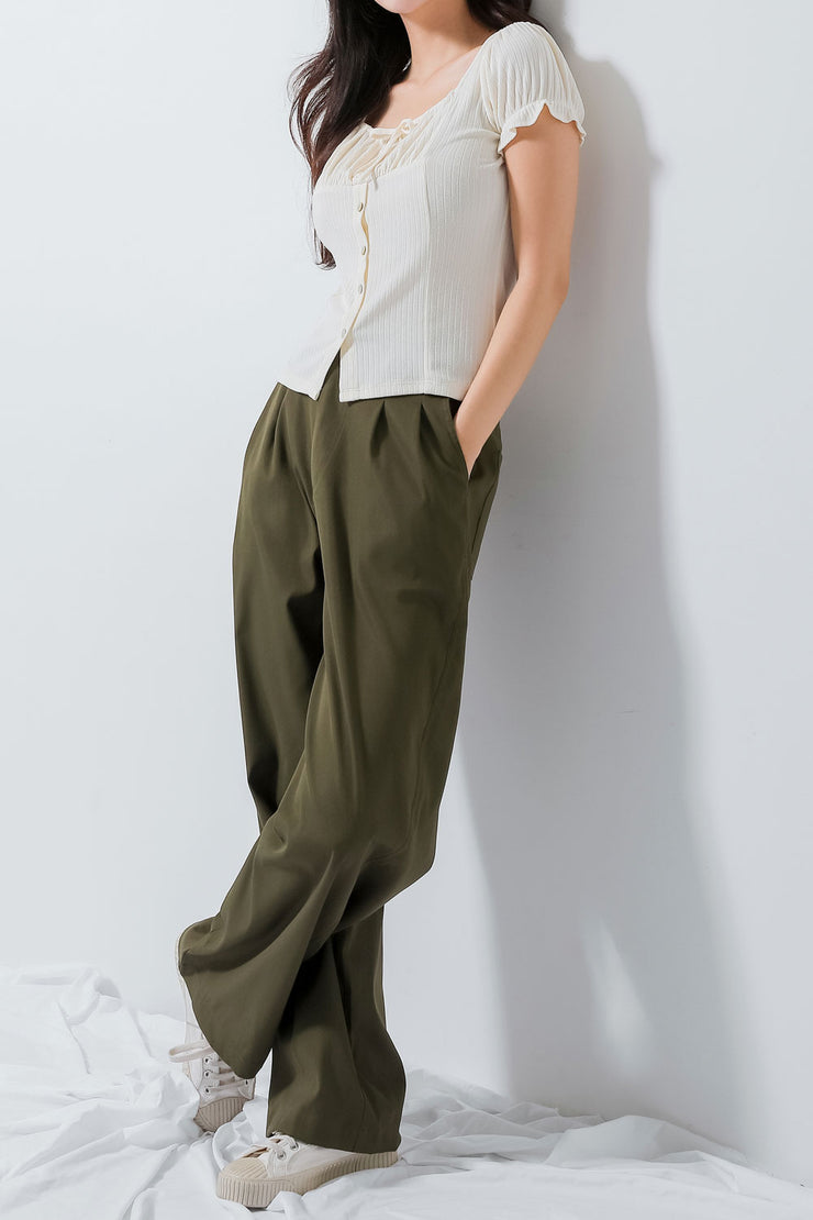 Tucked Trousers