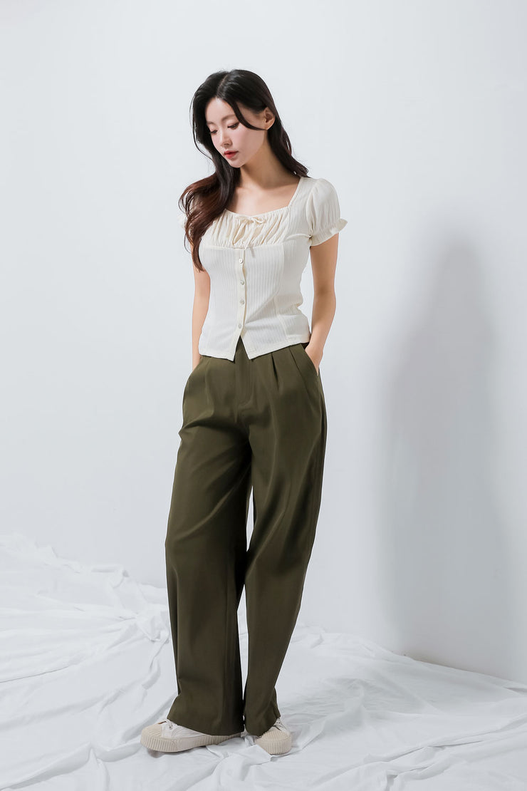 Tucked Trousers