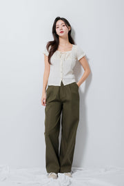 Tucked Trousers