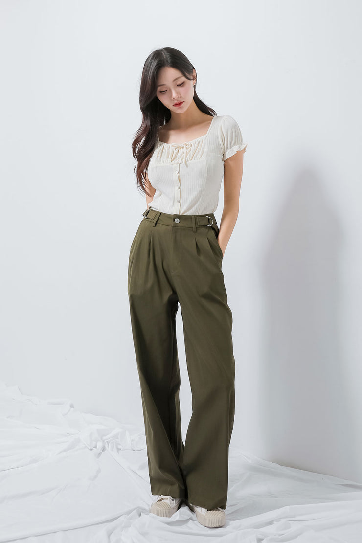 Tucked Trousers