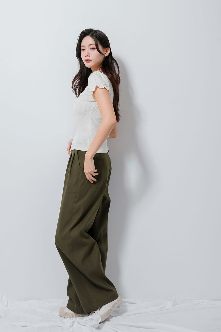 Tucked Trousers