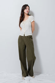 Tucked Trousers