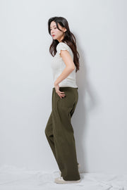 Tucked Trousers