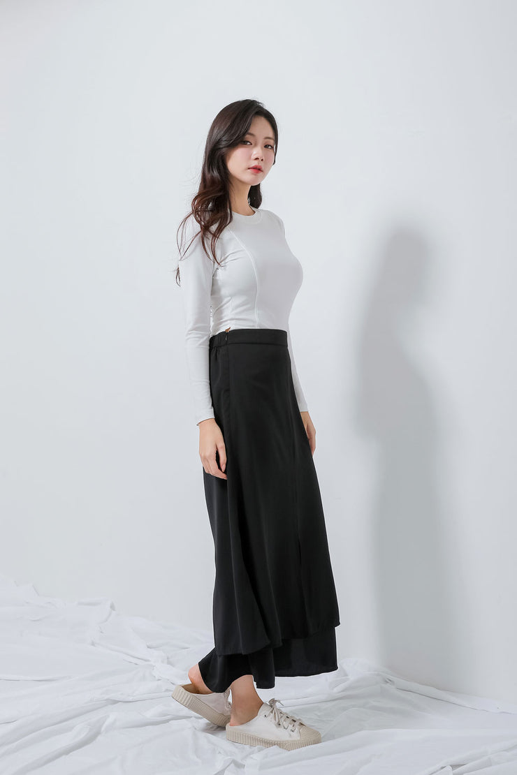 Two Layered Skirt BK