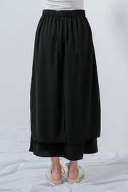 Two Layered Skirt BK