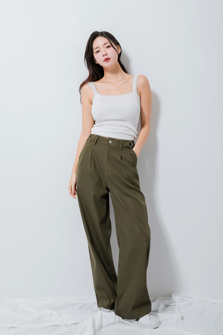 Tucked Trousers