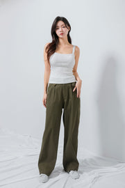 Tucked Trousers