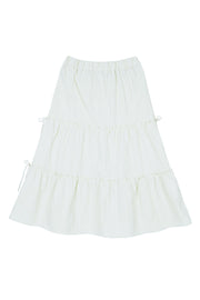 Ribbon Skirt - Ivory