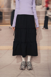 Ribbon Skirt - Black